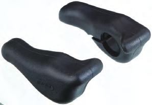 n Waga: 104 g n Długość: 95 mm BB2905171707 170092 biały połysk, BBE-17 BB2905171711 170087 czarny połysk, BBE-17 BBB ErgoSticks S/M Rogi kierownicy o anatomicznym kształcie wykonane z kompozytów.