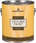Wnętrza / Farby Zero LZO Waterborne Ceiling Paint 508 Wodorozcieńczalna, wewnętrzna farba akrylowa Zero LZO z technologią rozpraszania refleksów świetlnych przeznaczona do dekoracji sufitów.