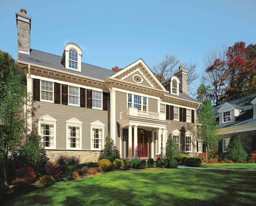 Elewacje / Farby AURA Waterborne Exterior Paint Flat Finish 69 Wodorozcieńczalna, elewacyjna farba akrylowa z rewolucyjną technologią ColorLock Technology tworząca wyjątkowo trwałe wykończenie o