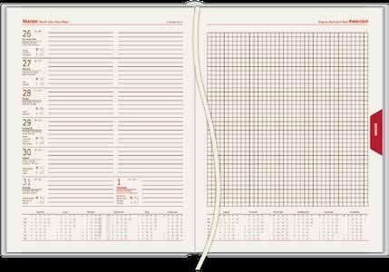 KALENDARZE TYGODNIOWE Kt Dostępne formaty: A6 87x150mm Układ:, 1 tydzień na 2 stronach (cały tydzień na rozkładówce), kalendarium 5-języczne: PL, GB, D, RUS, FR, imieniny i święta, na dole