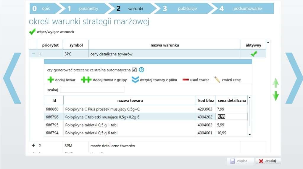 strategie marżowe i cenowe w sieci