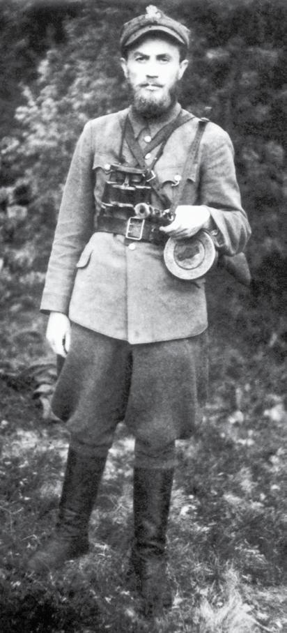 niem lub chcącymi uniknąć poboru do Armii Czerwonej. Najsilniejsze z nich powstały jesienią 1944 r. w powiecie lidzkim. Zgrupowaniem Południe dowodził ppor.