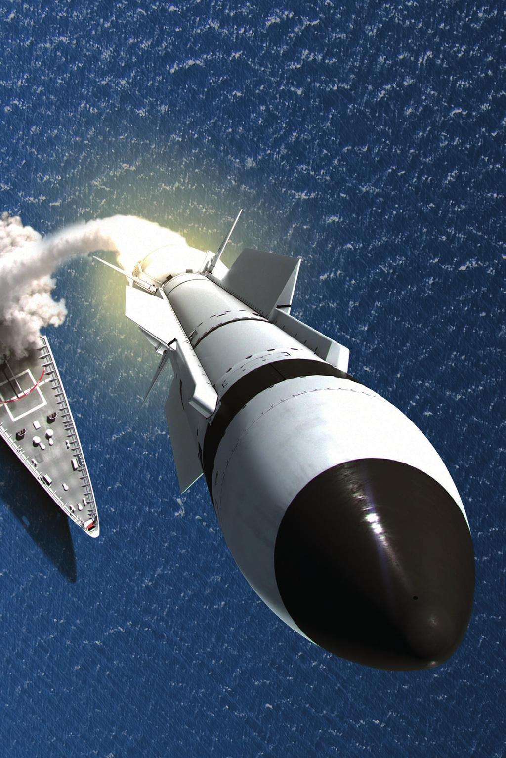 Pokazany na ilustracji Standard Missile-3 to jedyny na świecie pocisk do niszczenia rakiet balistycznych, który można rozmieścić zarówno