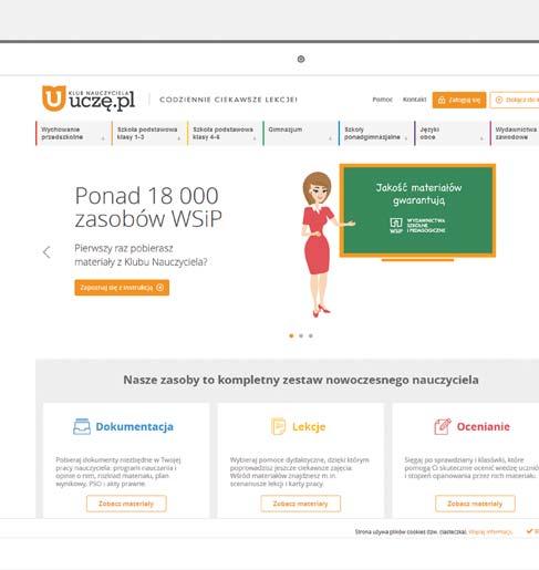 Wszystko w jednym wyjątkowym miejscu Dokumentacja Komplet dokumentów niezbędnych w pracy: program nauczania z opiniami, rozkład materiału, plan wynikowy, przedmiotowy system oceniania.