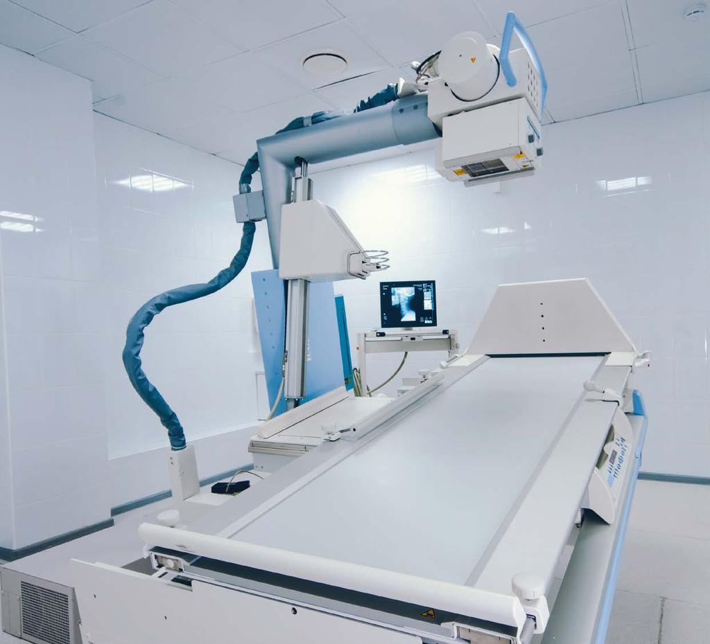 176 SYSTEMY SPECJALNE SYSTEM NIDA RTG 177 PŁYTA RTG 6) (TYP DF) Specjalistyczna płyta gipsowo-kartonowa z powłoką ołowianą stosowana do zabezpieczania powierzchni przed promieniowaniem rentgenowskim