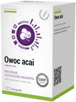 Producent odpowiedzialny: Ekovital. Preparat działa silnie antyoksydacyjnie.