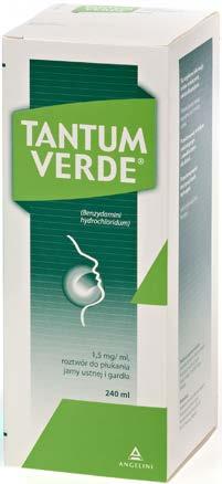 ustnej i gardle. 1 ml roztworu zawiera 3 mg benzydaminy chlorowodorku (Benzydamini hydrochloridum).