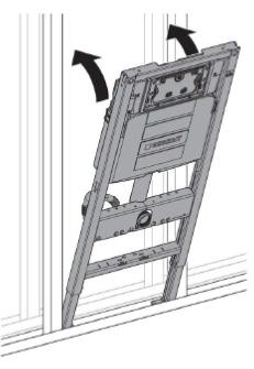 gipsowo-kartonowa 2x12,5 Geberit Duofix do umywalki Geberit