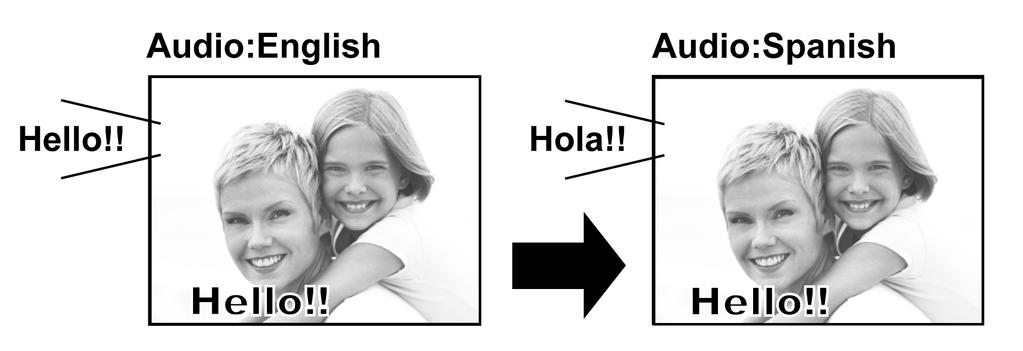 NAPISY (SUBTITLES) Podczas odtwarzania wybierz napisy językowe z danej płyty. POWTARZANIE ( REPEAT ) Powtarzanie odtwarzania. Przesuń kursor na [REPEAT] i naciśnij [OK], aby wybrać opcję powtarzania.