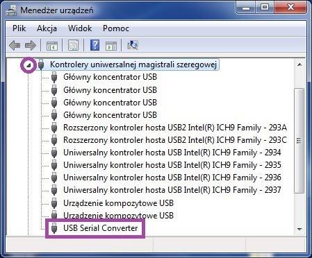 Natomiast, jeśli korzystamy z połączenia bezprzewodowego bluetooth możliwe jest, że nie będzie informacji w menedżerze urządzeń o zainstalowanych sterownikach komunikacji.