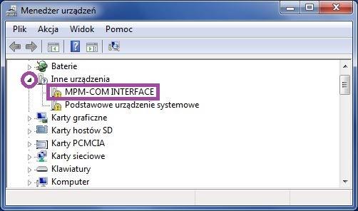 4.2 Windows 7 Po pierwszym podłączeniu urządzenia do komputera wyświetli się okno informujące o instalacji urządzenia.