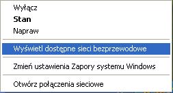 Po udanej próbie znalezienia interfejsu w polu Nazwa portu pojawi się numer portu na którym został znaleziony interfejs diagnostyczny.