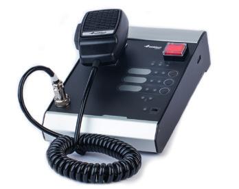SKALOALNY CYFROY DŹIĘKOY SYSTEM OSTRZEGACZY DŹIĘKOY SYSTEM OSTRZEGACZY MIKROFONY Jednostka kontroli ABT-CU-8LCD Mikrofony PN-EN 54-16 Panel przedni LAN / AN ABT-DFMS Mikrofon strażaka ABT-DMS-LCD