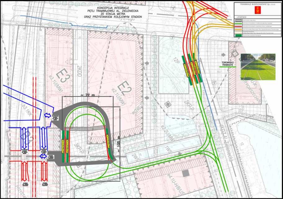 1. Modernizacja trasy tramwajowej Dw.