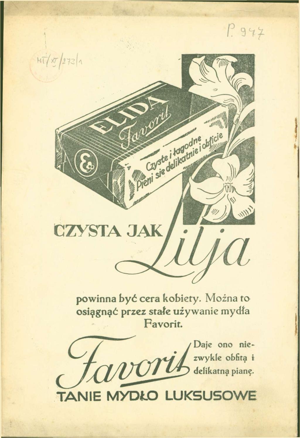 i powinna być cera kobiety.