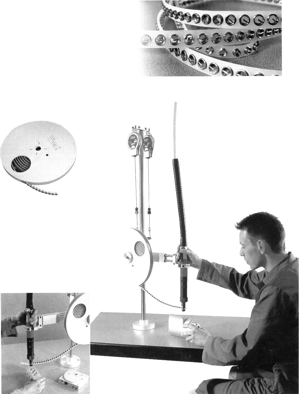FILTEC / FILTEC / Drutowe wk³ady gwintowe do metali LOCKFIL Wk³ady gwintowe wszystkich trzech wykonañ, magazynowane na taœmie