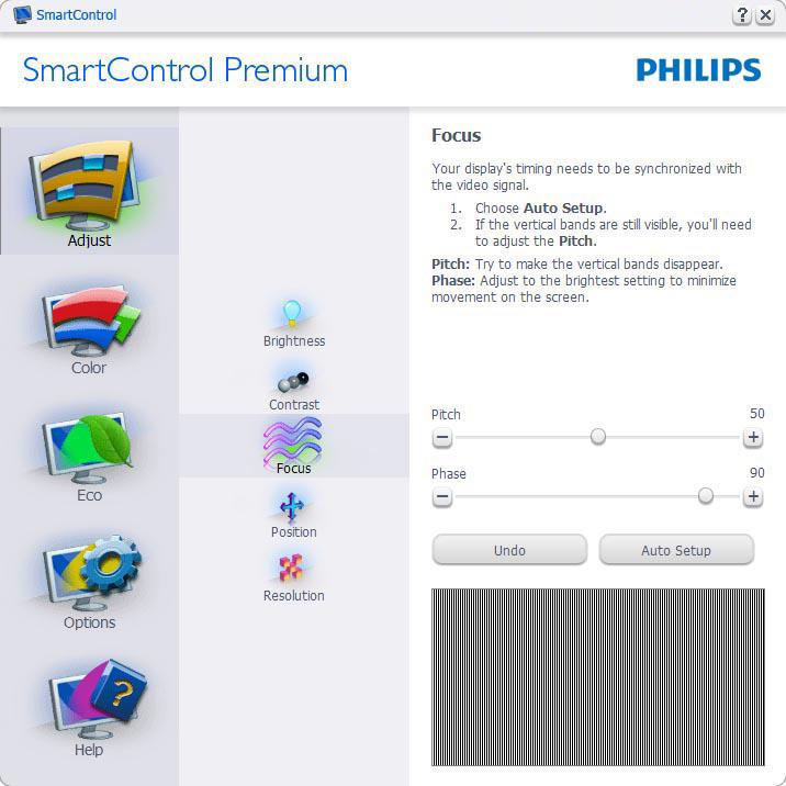 3. Optymalizacja obrazu Menu Color (Kolor) Menu Color (Kolor) umożliwia dostosowanie ustawień, takich jak