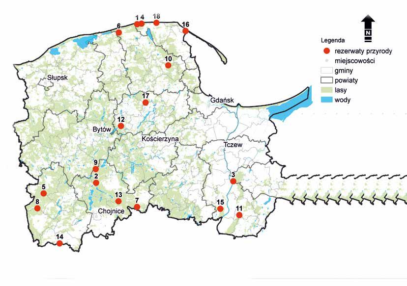 Istnieją również rezerwaty, które chronią układy półnaturalne, czyli takie, które powstały i utrzymywały się dzięki współpracy natury z człowiekiem.