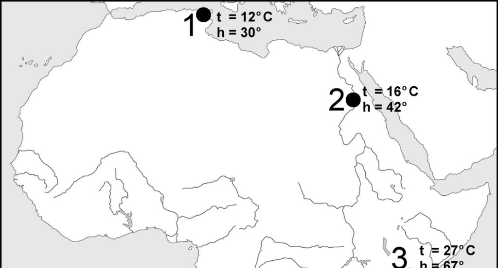 1. Zadania 21 Zadanie 31. Na mapie numerami 1. 4.