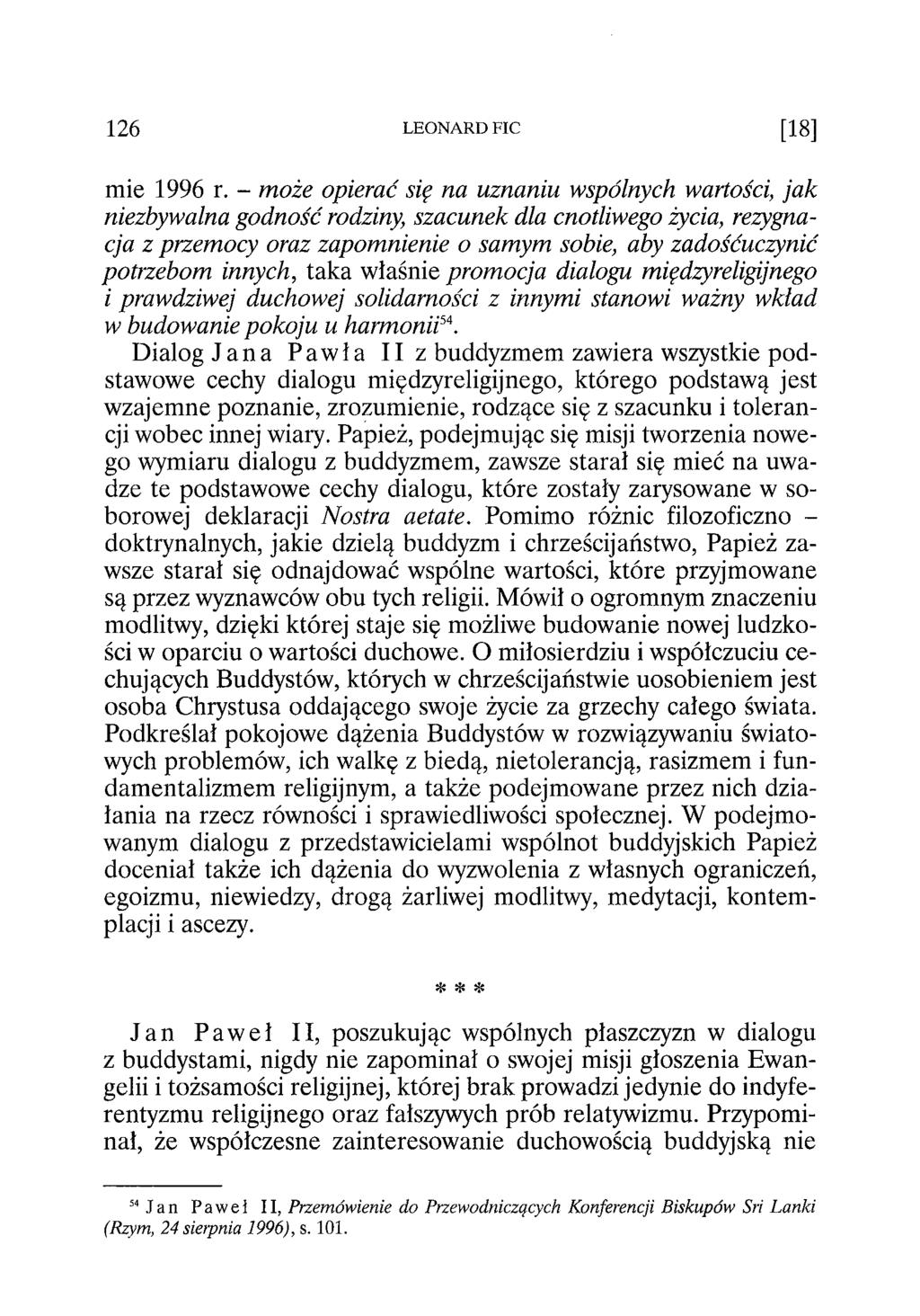126 LEONARD FIC [18] mie 1996 r.
