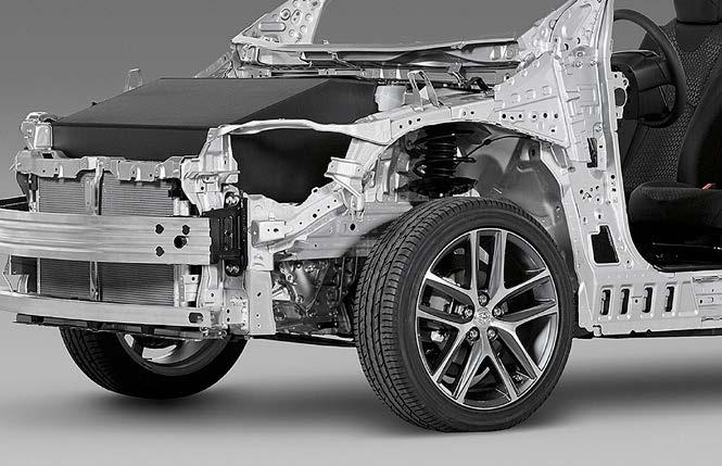 bezpieczeństwa aktywnego i biernego przez wykorzystanie funkcji systemów Toyota Safety Sense.
