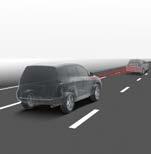 Automatyczne światła drogowe (AHB) Kamera systemu Toyota Safety Sense wykrywa pojazdy nadjeżdżające z naprzeciwka oraz światła tylne aut poruszających się z przodu, a następnie