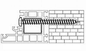 Elementy łączące i montażowe Śruby montażowe Śruby montażowe łeb soczewkowy 2 uniw ersalna- do montażu w murze oraz