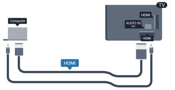 Połączenie HDMI Podłącz urządzenie do telewizora za pomocą przewodu HDMI. CVBS - Audio L R / Scart Do podłączenia kamery wideo można użyć połączenia HDMI, YPbPr lub SCART.