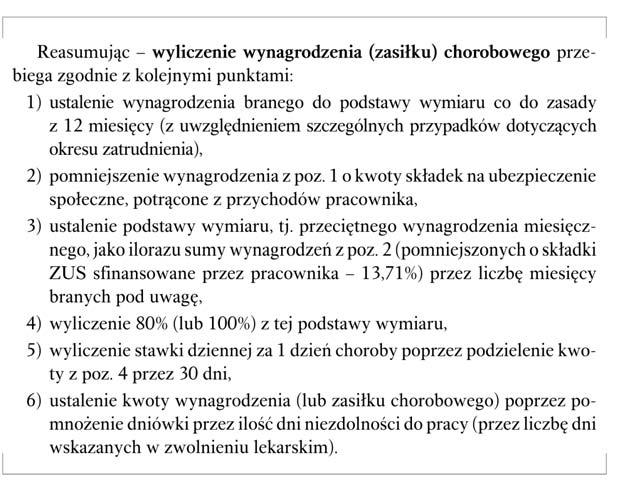 pracy i zmiany w zasadach jego wystawiania, nowa kwota minimalnego wynagrodzenia za pracę, a w konsekwencji zmiany w innych parametrach