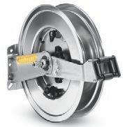 Gwarantuje bezpieczne przechowywanie węża, łatwe zwijanie i rozwijanie. Add-on kit hose reel lacquered 4 6.392-105.