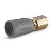 Przyłącze 2xM22x1.5, mosiądz z gumową osłoną. Adapter do mocowania dysz / akcesoriów Adapter 5 4.111-022.