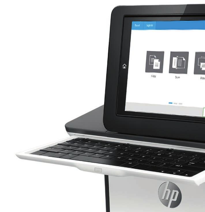 Oszczędzaj czas i pracuj mądrze, korzystając z urządzeń wielofunkcyjnych HP PageWide Flow, które zapewniają dostęp do zaawansowanych funkcji, pomagając w szybkiej, łatwej i precyzyjnej obróbce