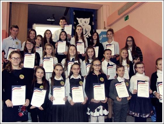 8 lutego 2017r. w naszej szkole odbyła się uroczysta gala WZOROWY UCZEŃ. Myśl przewodnia tegorocznej uroczystości to słowa Jana Pawła II: "(.