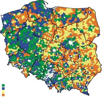 statystycznie, a odnoszących się do zjawisk jakościowych i losowych w gminie i regionie, np.
