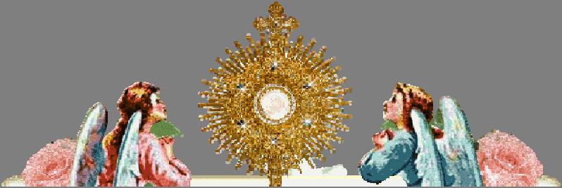 Eucharistic Adoration takes place in our parish every Tuesday beginning after the 8:15 a.m.
