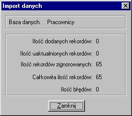 Podstawowe zasady obsługi programu 141 Pokaż pola klucza Aktywny przy przeglądaniu pól innych niż pola kluczy, powoduje powrót do pola klucza.