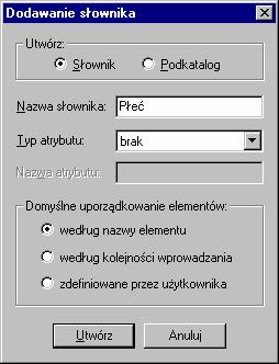 Przygotowanie programu do pracy 171 Słowniki Utworzone zestawy - w przeciwieństwie do zestawów dostarczonych z programem - można usunąć zaznaczając je i klikając na pasku narzędzi nad drzewkiem