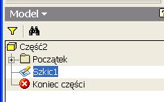 3 Klikamy prawym przyciskiem myszy i z menu rozwijanego wybieramy ZAKOŃCZ SZKIC a następnie wybieramy go jeszcze raz klikając