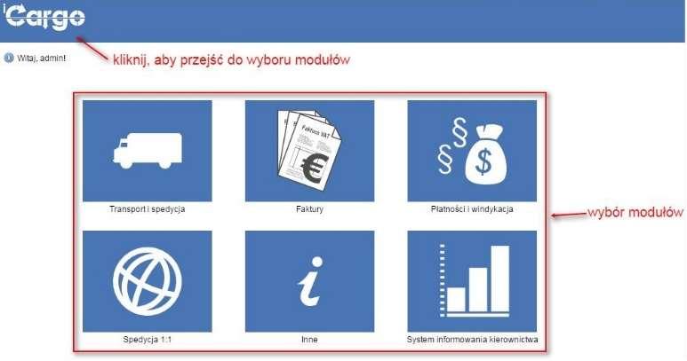 1 Wprowadzenie Program icargo umożliwia kompleksową obsługę firm transportowo-spedycyjnych oraz działów spedycji poprzez: Obsługę transportu i spedycji cało pojazdowej oraz drobnicowej, Obsługę