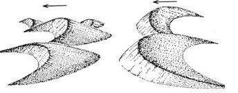 Zadanie 12. (0 1) Na ilustracji przedstawiono dwa rodzaje wydm. Zaznacz ilustrację przedstawiającą barchan. 1. 2. P.