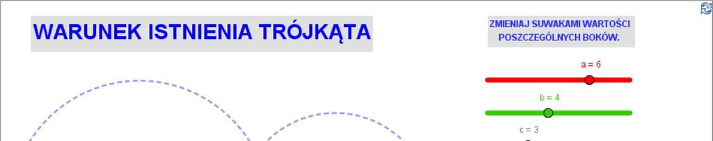 WŁASNOŚCI TRÓJKĄTA Ostatnia figura, którą się zajmiemy, to trójkąt czyli taki wielokąt, który ma dokładnie 3 boki. Nie mogą być to jednak trzy odcinki całkowicie dowolnej długości.