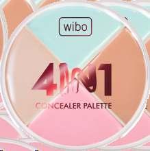 Oprócz właściwości kamu ujących, dzięki obecności lanoliny, posiada Korektor 4 in Concealer Palette właściwości pielęgnacyjne. Cechuje go wysoki poziom krycia.