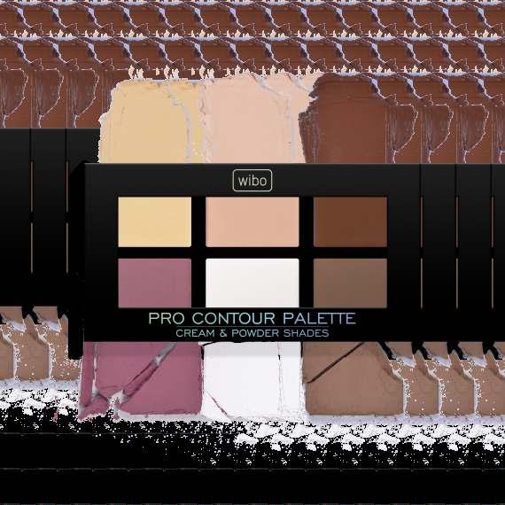 Paleta do konturowania Pro Contour Palette Uwielbiany i pożądany przez wizaż ystów zestaw do konturowania twarzy.