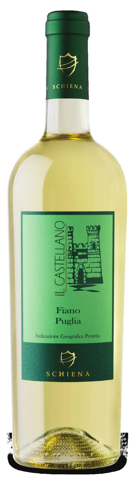 il castellano fiano puglia igp TRADITION 100% Fiano. Francavilla Fontana (Br). Guyot. Trzecia dekada sierpnia. Winogrona zbierane ręcznie.