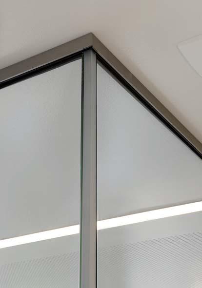 Detal A Profil łączący szkło z podłogą, ścianą lub sufitem (CLICK25).