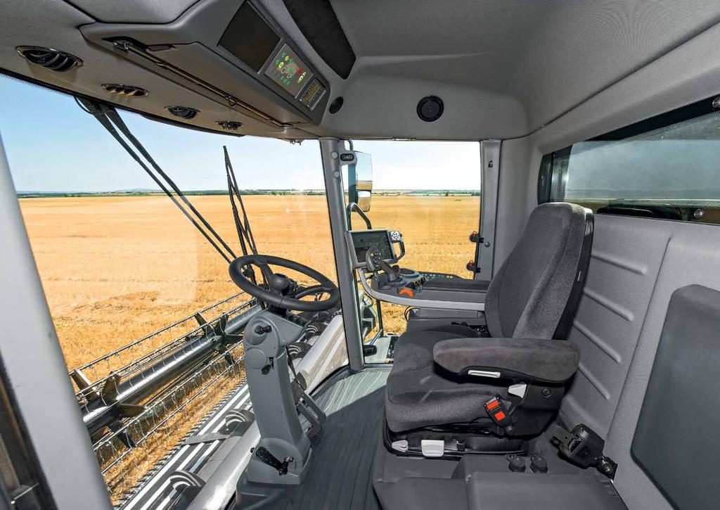 6 Kabina Skyline 7 Miejsce pracy pierwszej klasy! Odpowiednie warunki pracy operatora są kluczem do osiągnięcia maksymalnej wydajności.
