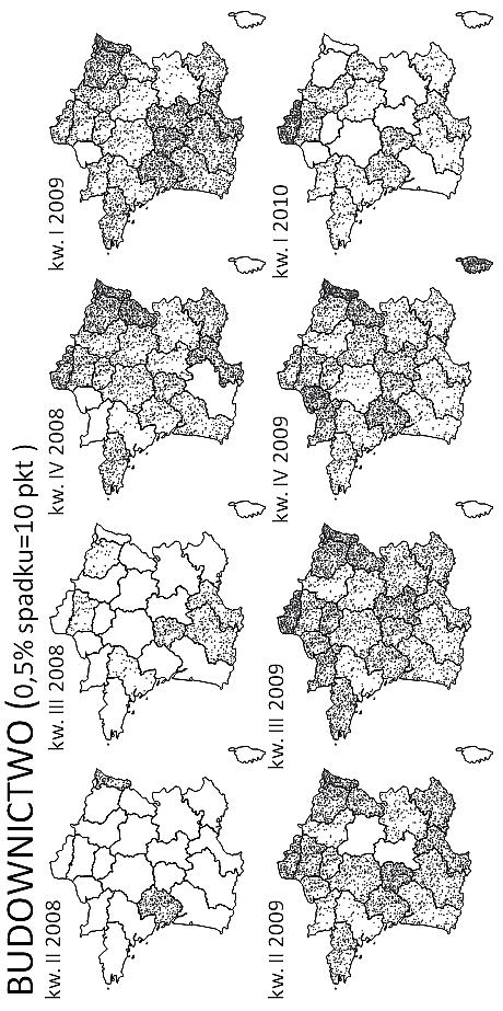 Spadek zatrudnienia
