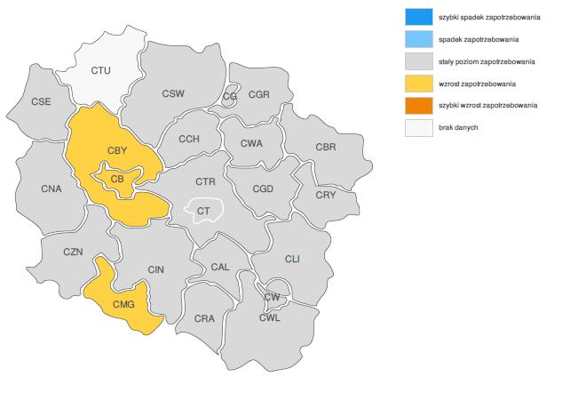 nie powinno być trudności ze znalezieniem pracy, gdyż zapotrzebowanie pracodawców będzie duże, a podaż pracowników o odpowiednich kwalifikacjach niewielka 11.