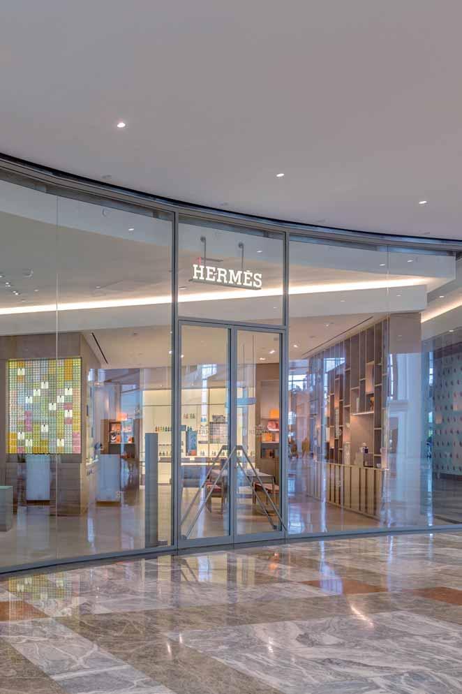 RETAIL INTERIORS WNĘTRZA LOKALI HANDLOWYCH HERMÉS