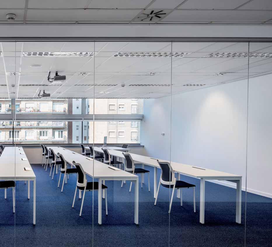 SOCIAL POINT OFFICES BARCELONA (SPAIN) Wall Cladding: Nero Satin mm